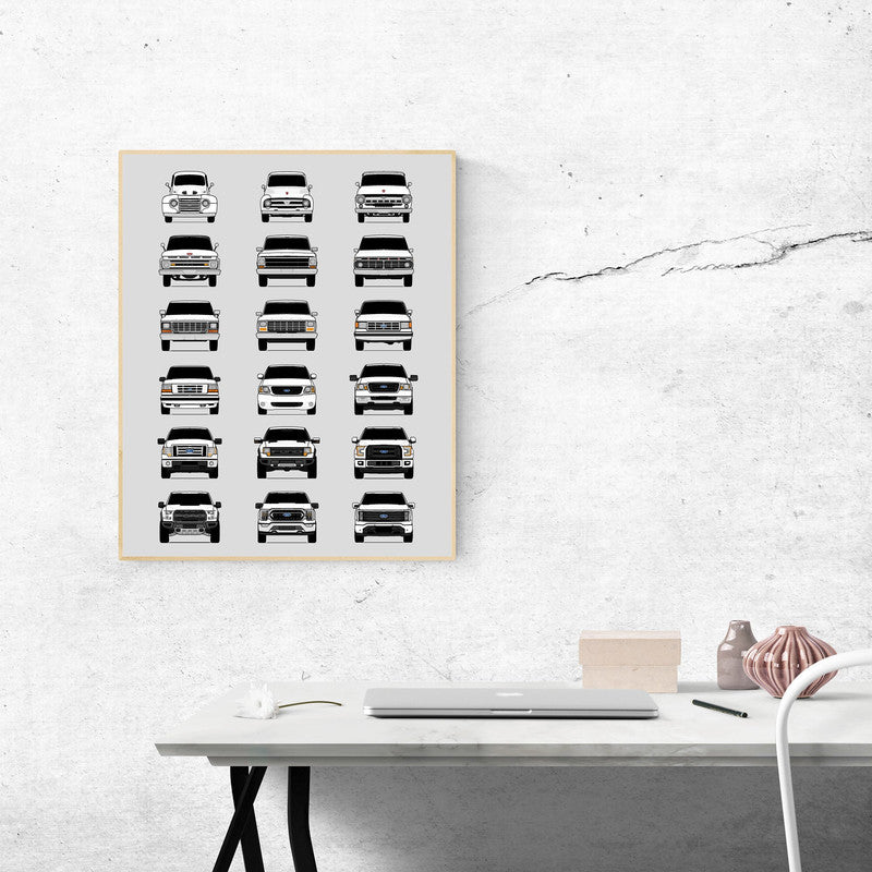 Customizable Version: Ford F-150 Generations