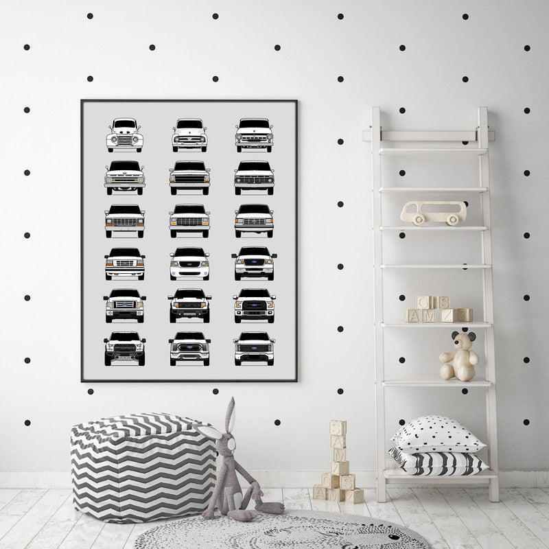 Customizable Version: Ford F-150 Generations