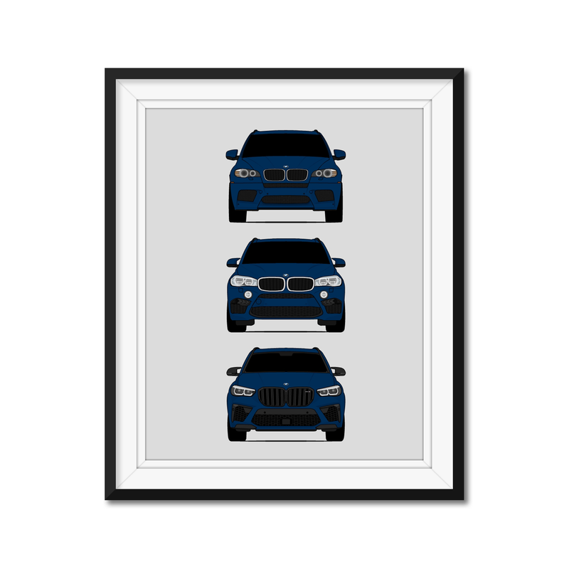 BMW X5M Generations