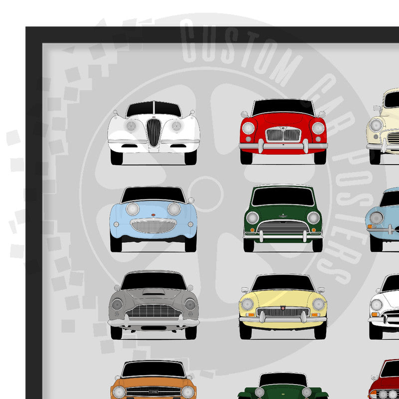 50 Iconic British Cars (Best 50 Cars)