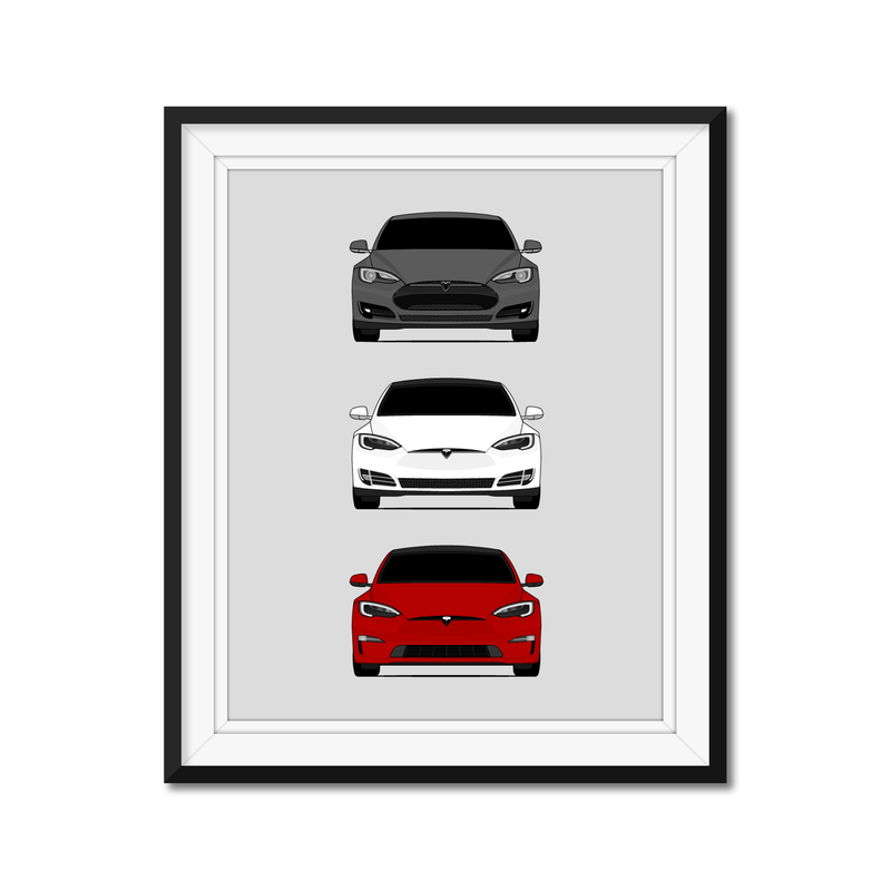 Tesla Model S Generations