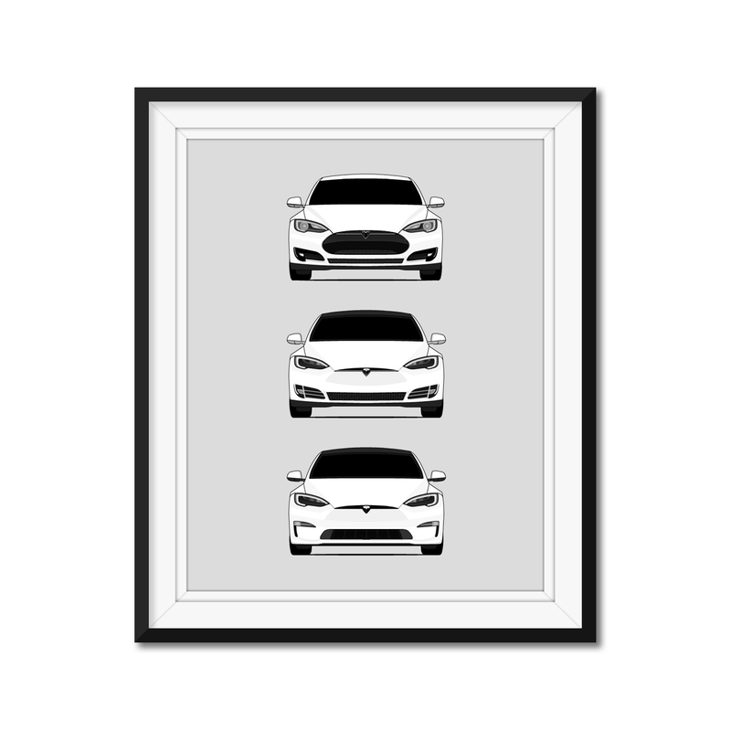 Tesla Model S Generations