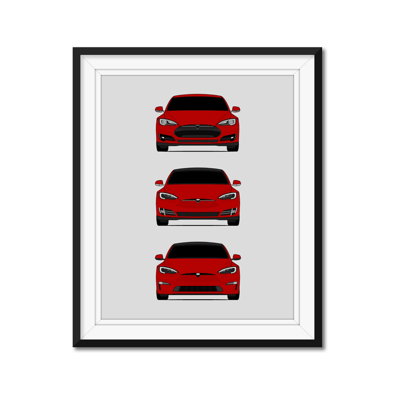 Tesla Model S Generations