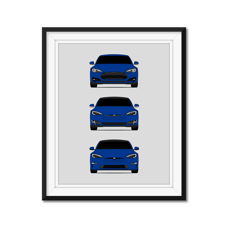 Tesla Model S Generations
