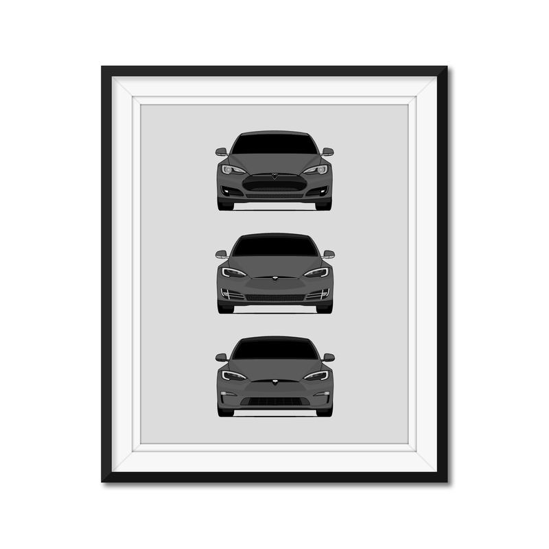 Tesla Model S Generations
