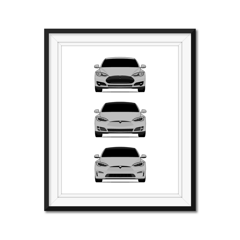 Tesla Model S Generations