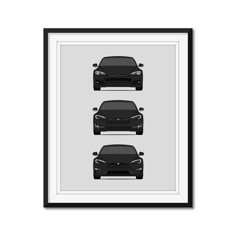 Tesla Model S Generations