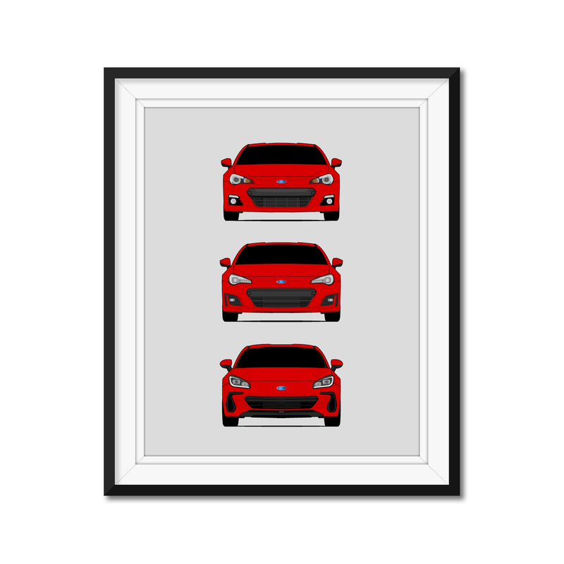 Subaru BRZ Generations