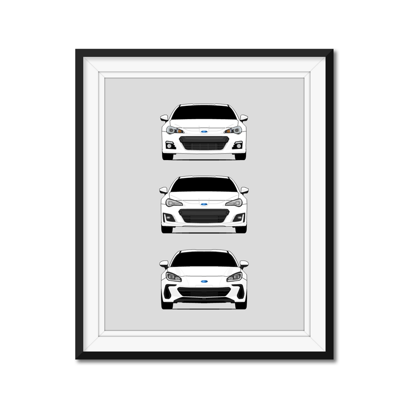Subaru BRZ Generations