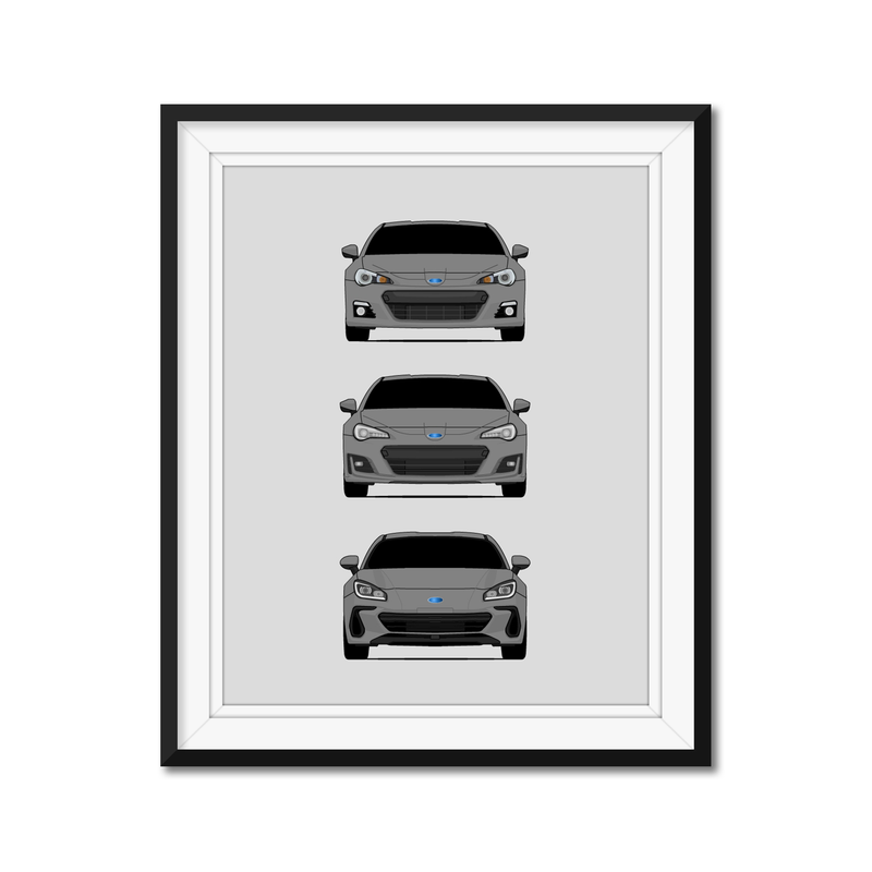 Subaru BRZ Generations