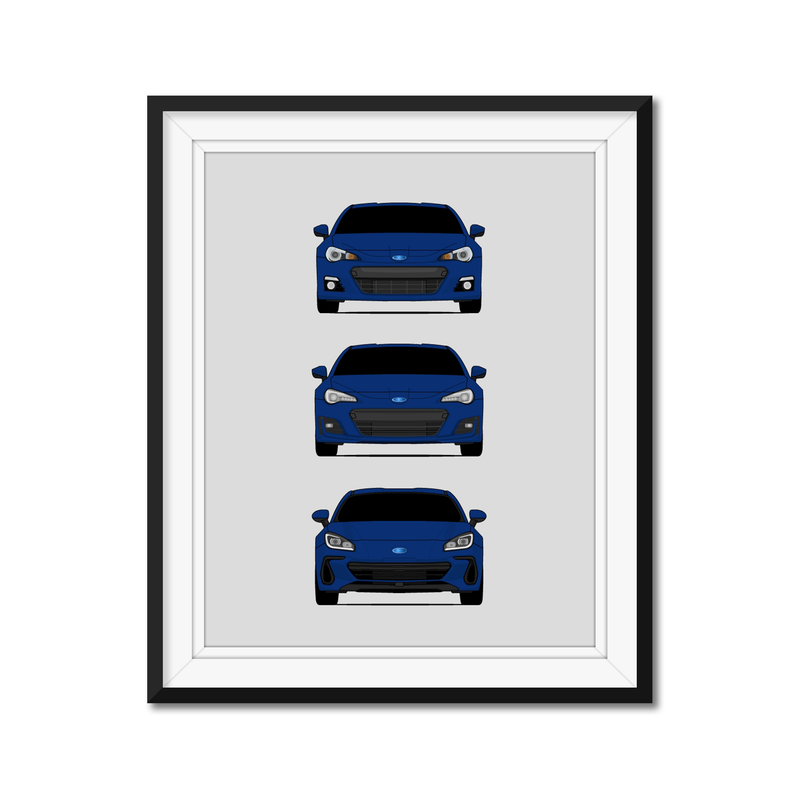 Subaru BRZ Generations