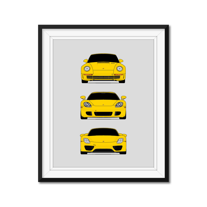 Porsche Hypercar Generations