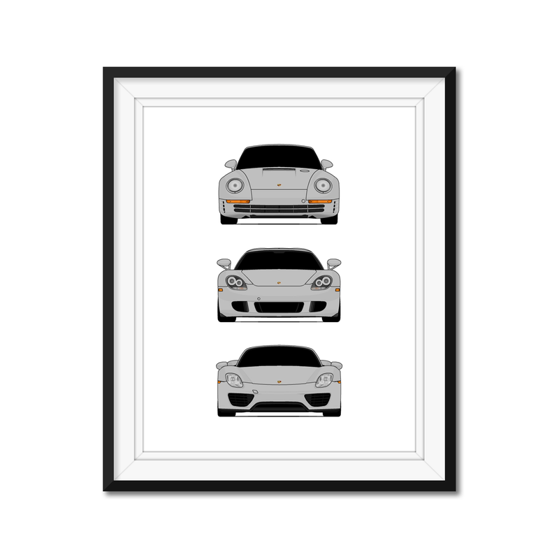 Porsche Hypercar Generations