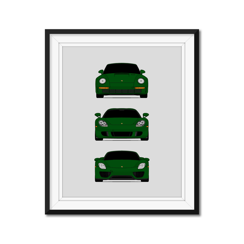 Porsche Hypercar Generations