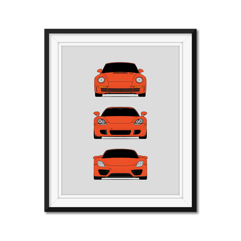 Porsche Hypercar Generations