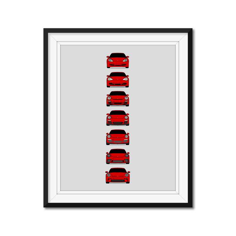 Porsche 911 GT3 Generations