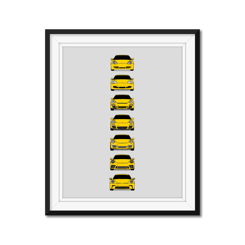 Porsche 911 GT3 Generations