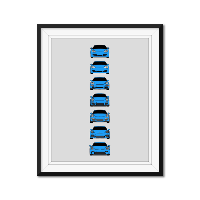 Porsche 911 GT3 Generations