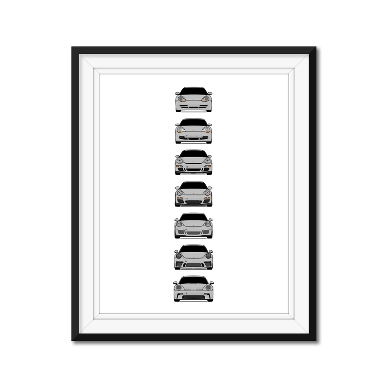 Porsche 911 GT3 Generations