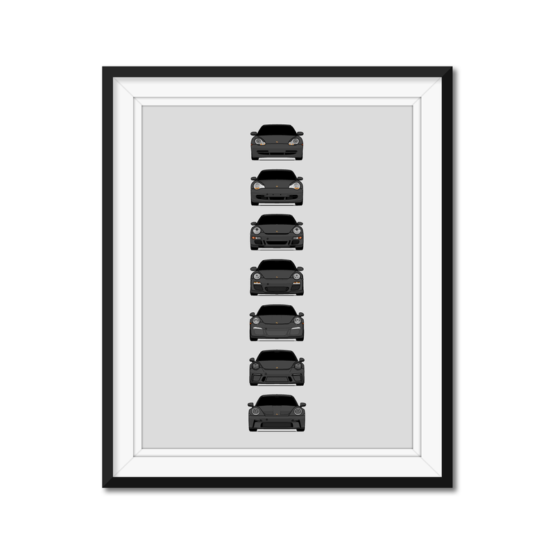 Porsche 911 GT3 Generations