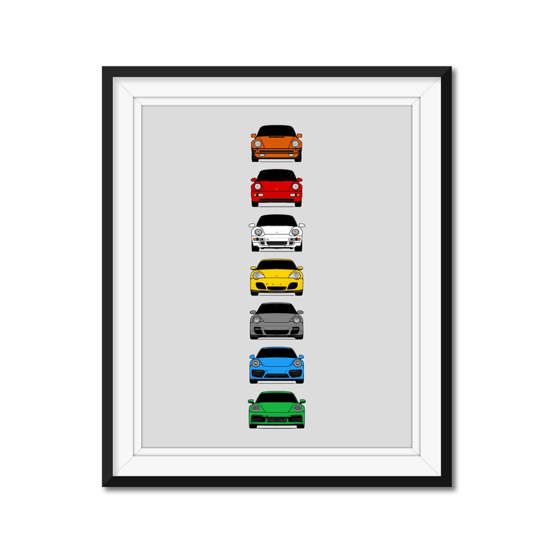 Porsche 911 Turbo Generations