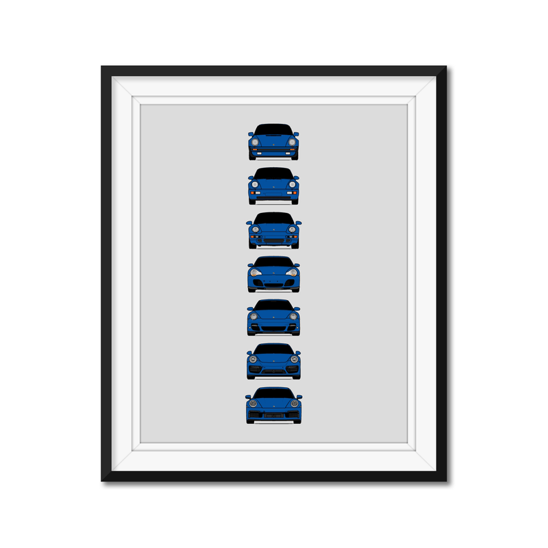 Porsche 911 Turbo Generations