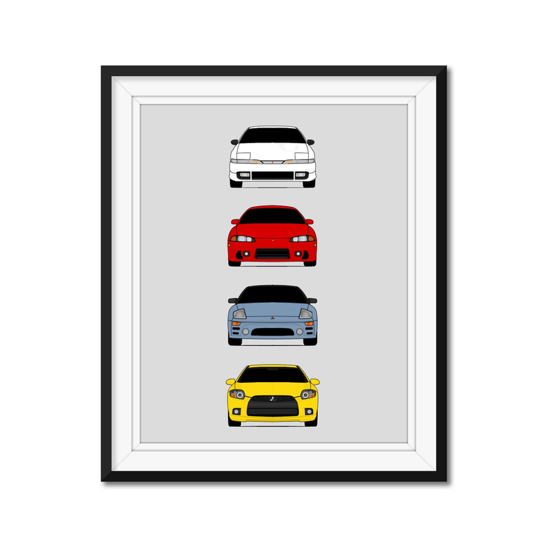 Mitsubishi Eclipe Generations History and Evolution