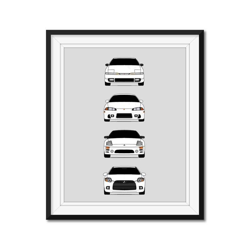 Mitsubishi Eclipe Generations History and Evolution