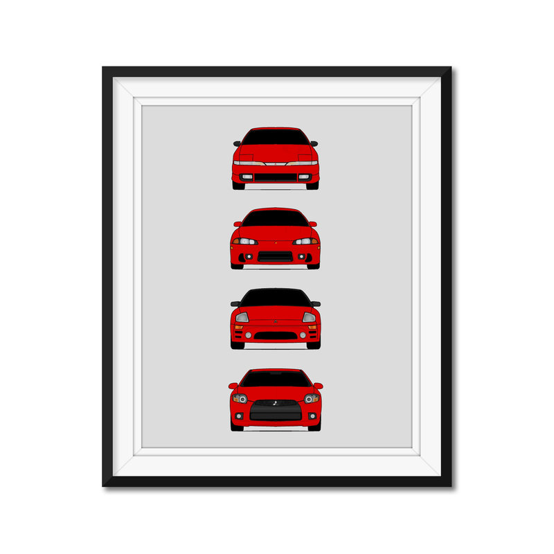 Mitsubishi Eclipe Generations History and Evolution