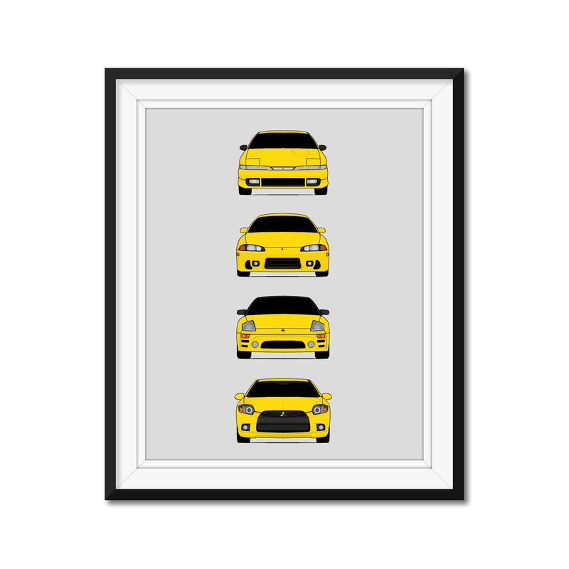 Mitsubishi Eclipe Generations History and Evolution