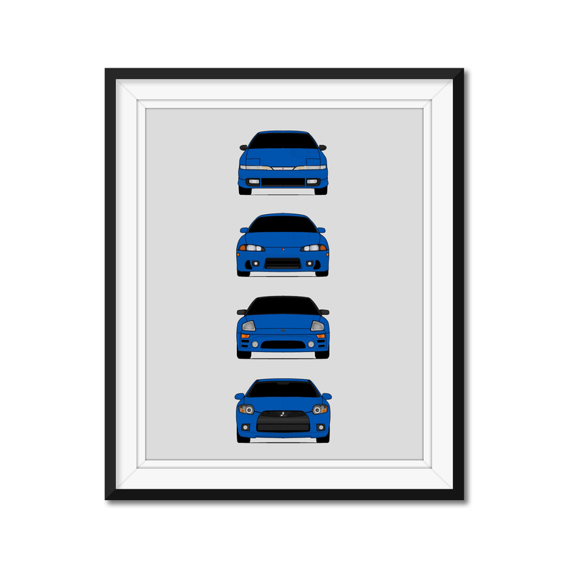 Mitsubishi Eclipe Generations History and Evolution