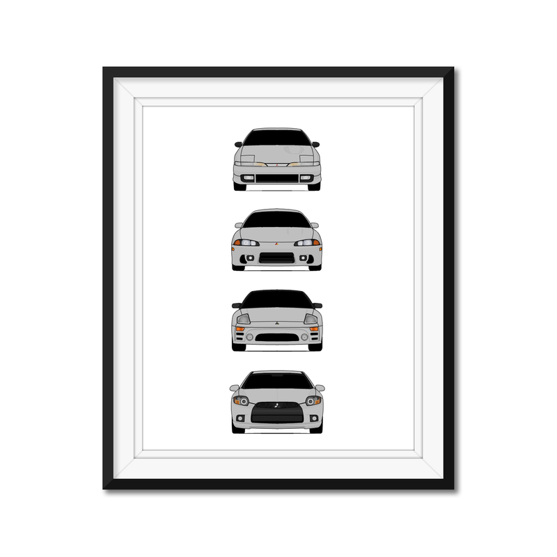 Mitsubishi Eclipe Generations History and Evolution