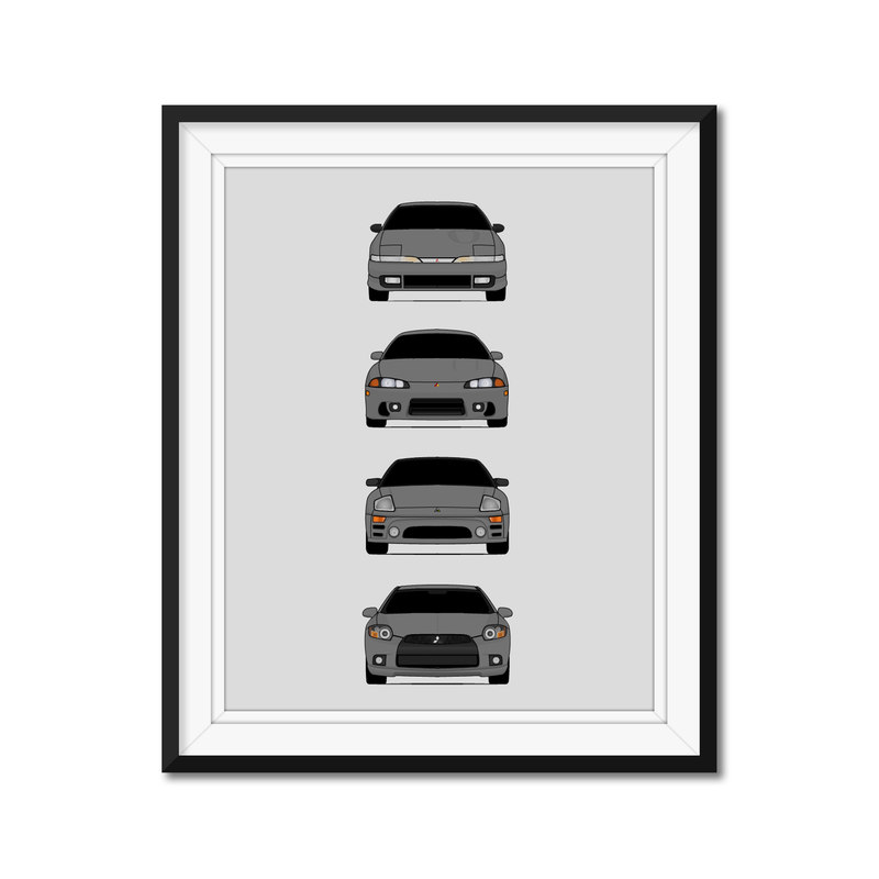 Mitsubishi Eclipe Generations History and Evolution