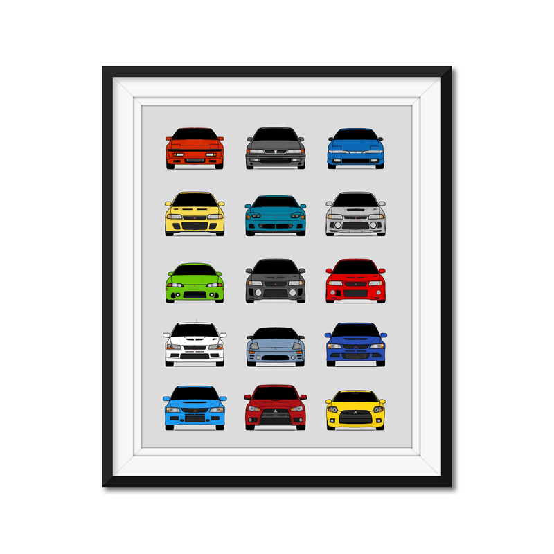 Mitsubishi Generations History and Evolution