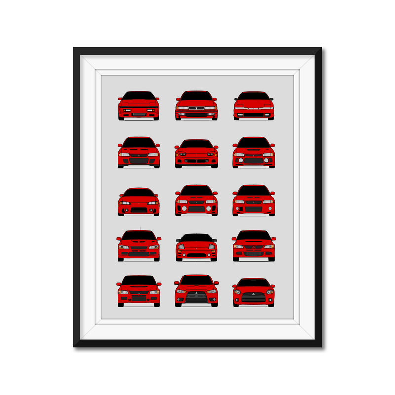 Mitsubishi Generations History and Evolution