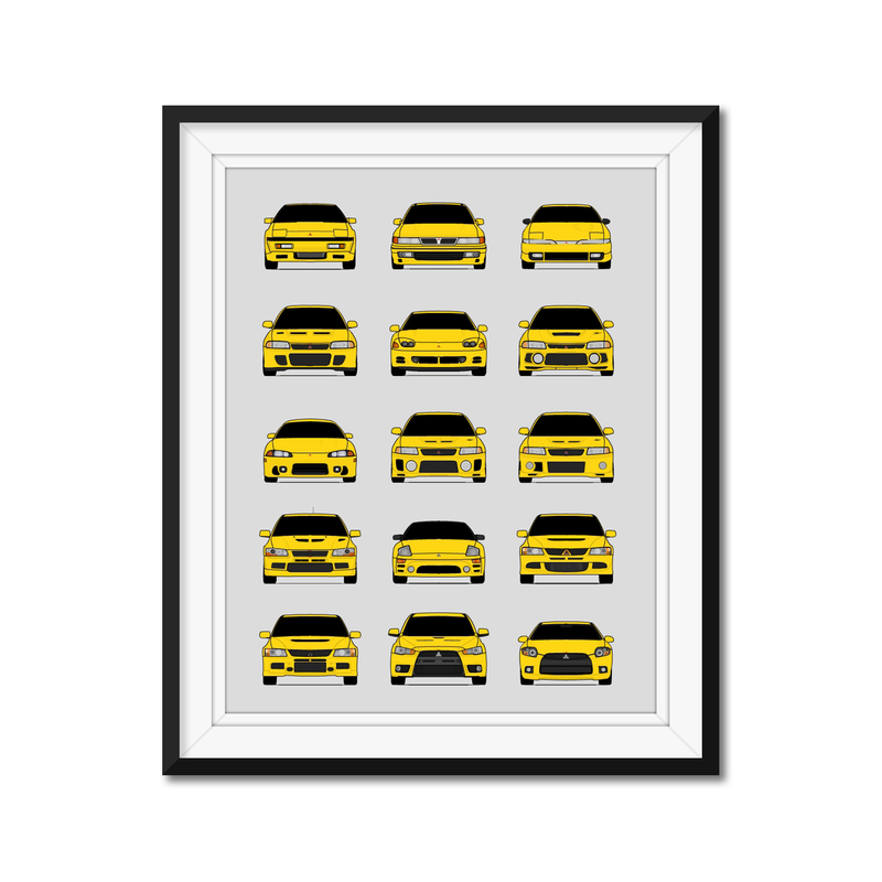 Mitsubishi Generations History and Evolution