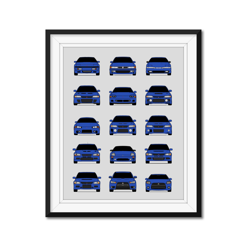 Mitsubishi Generations History and Evolution