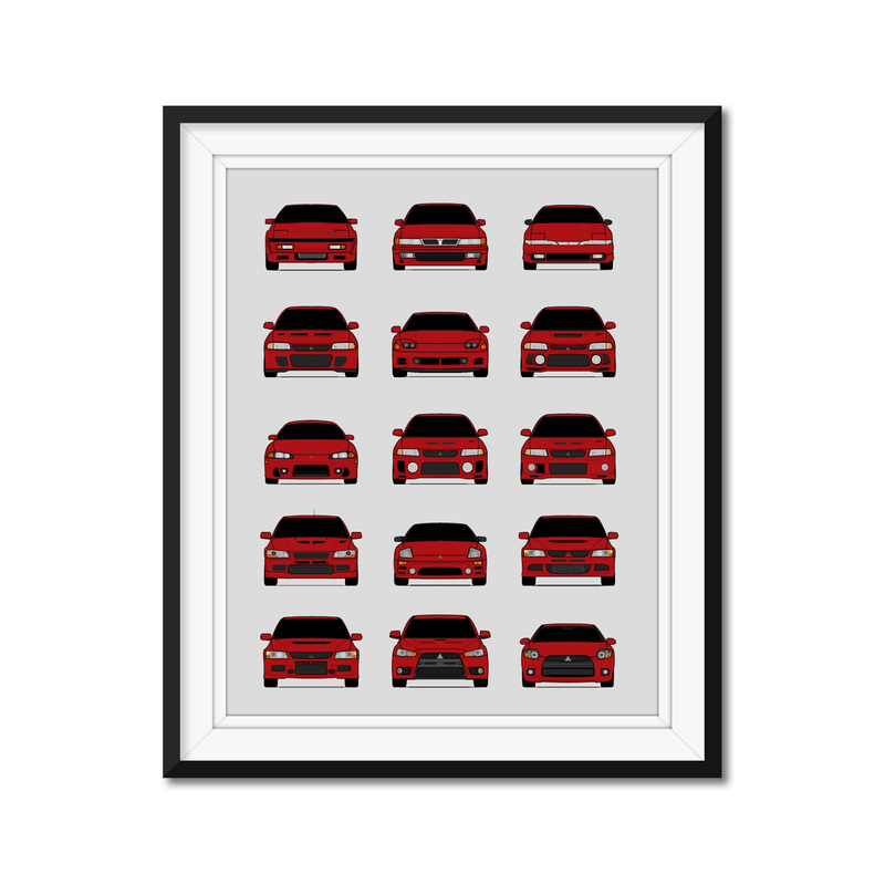 Mitsubishi Generations History and Evolution