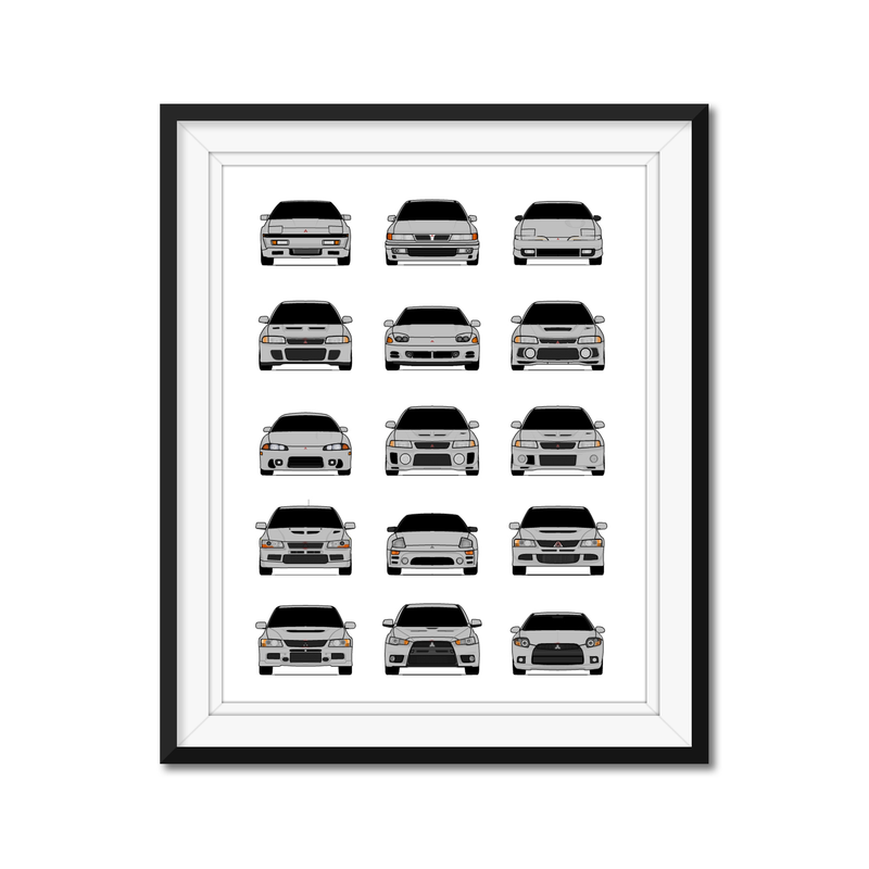 Mitsubishi Generations History and Evolution