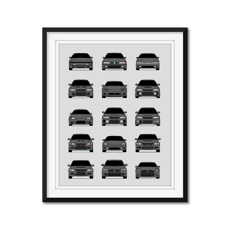 Mitsubishi Generations History and Evolution