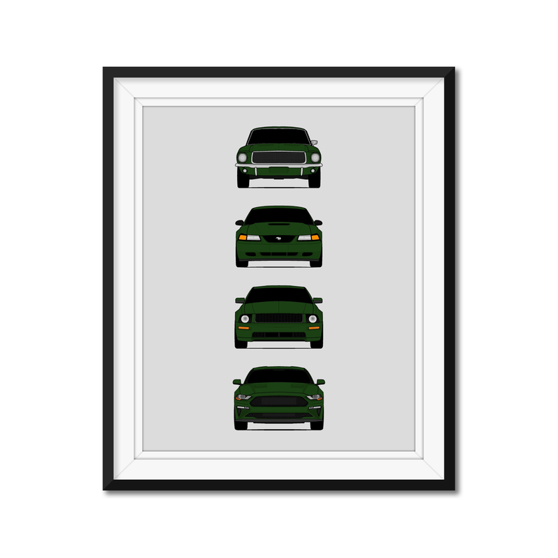 Ford Mustang Bullitt Generations