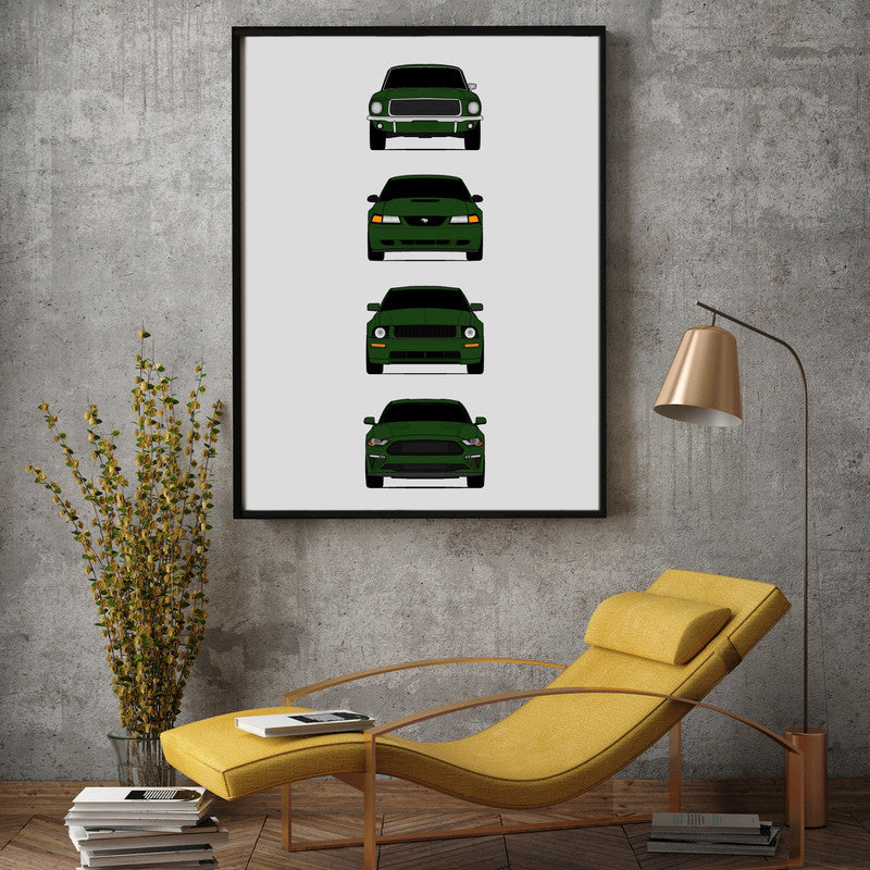 Ford Mustang Bullitt Generations