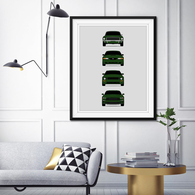 Ford Mustang Bullitt Generations