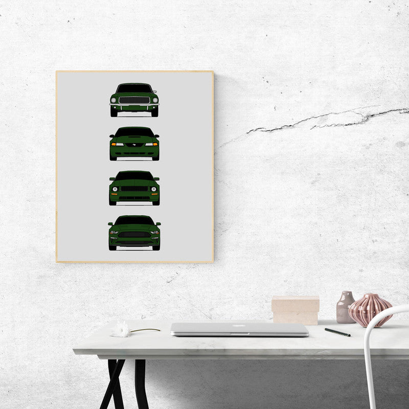 Ford Mustang Bullitt Generations