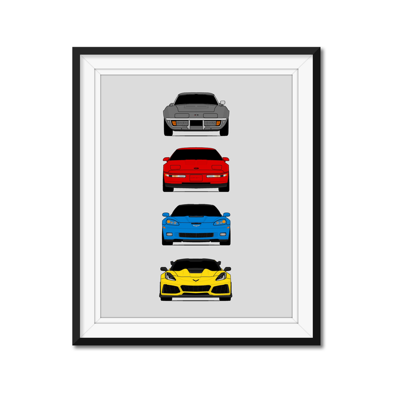 Chevy Corvette ZR1 Generations