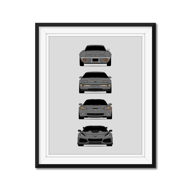 Chevy Corvette ZR1 Generations