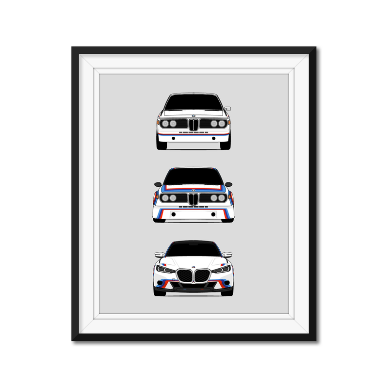 BMW 3.0 CSL Generations