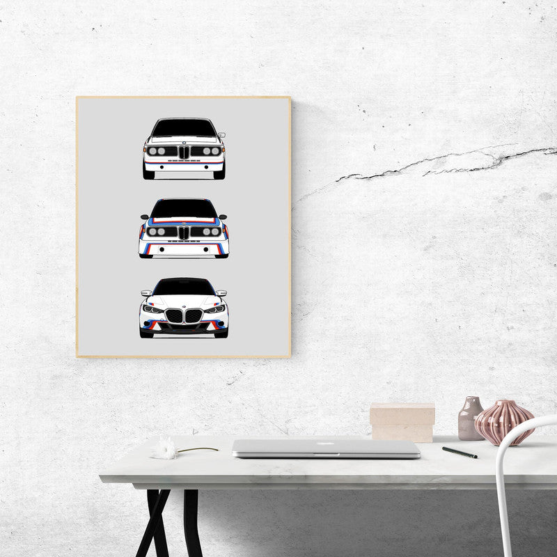 BMW 3.0 CSL Generations