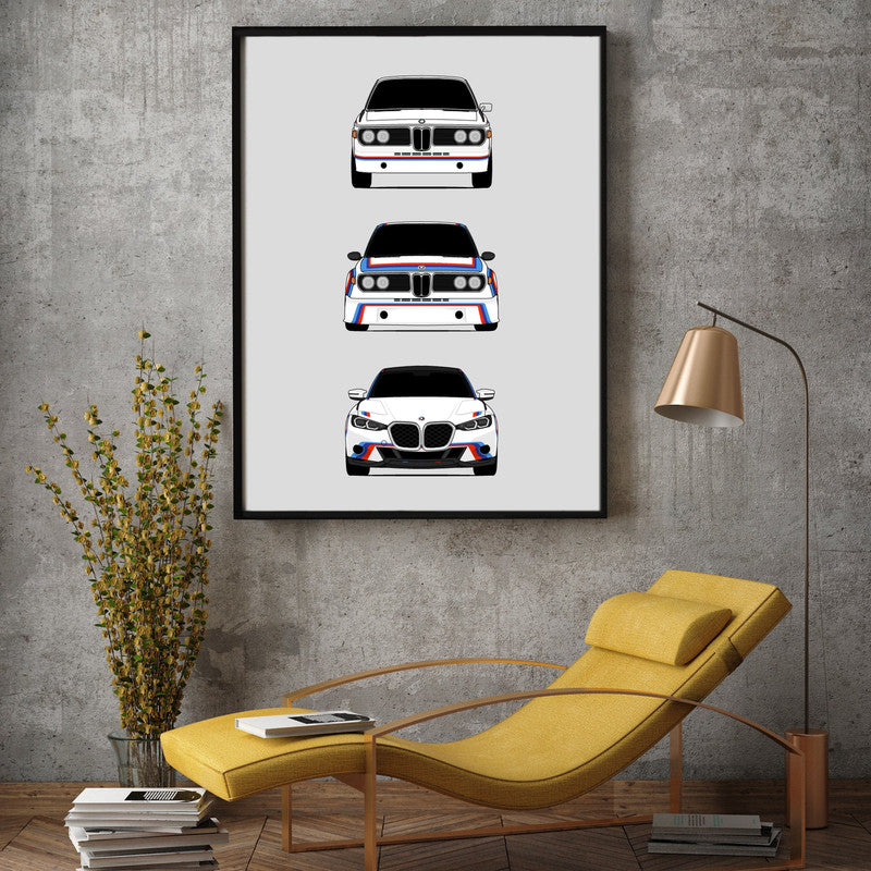 BMW 3.0 CSL Generations