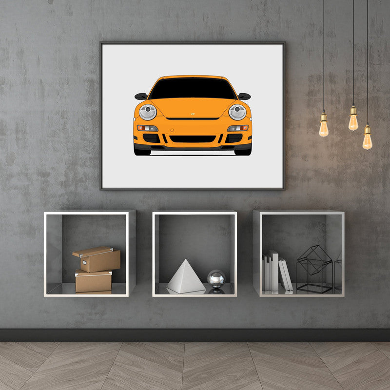 Porsche 911 GT3 (2006-2009) 997.1 Poster